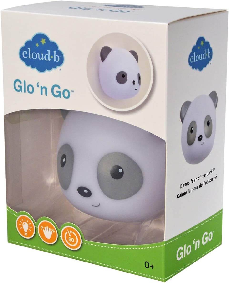Glow Panda LED Night Light - Grey
