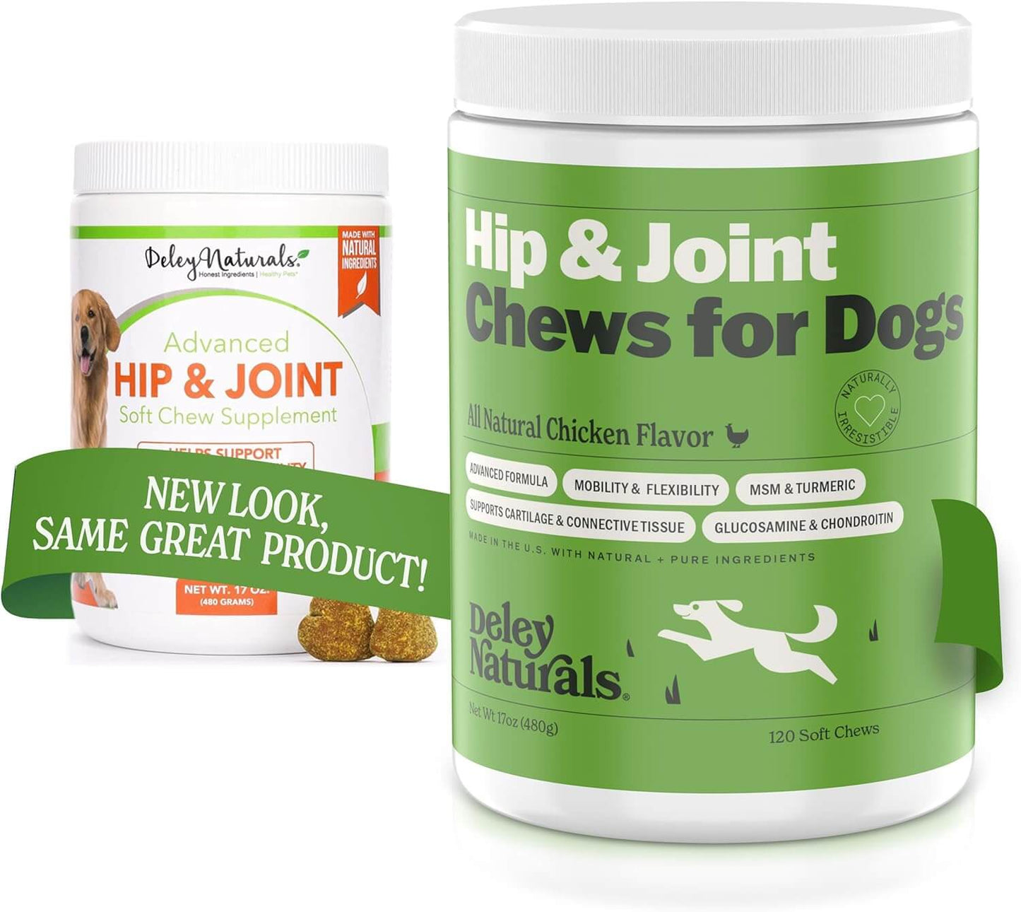 Grain-Free Hip & Joint Soft Chews for Dogs - 480g