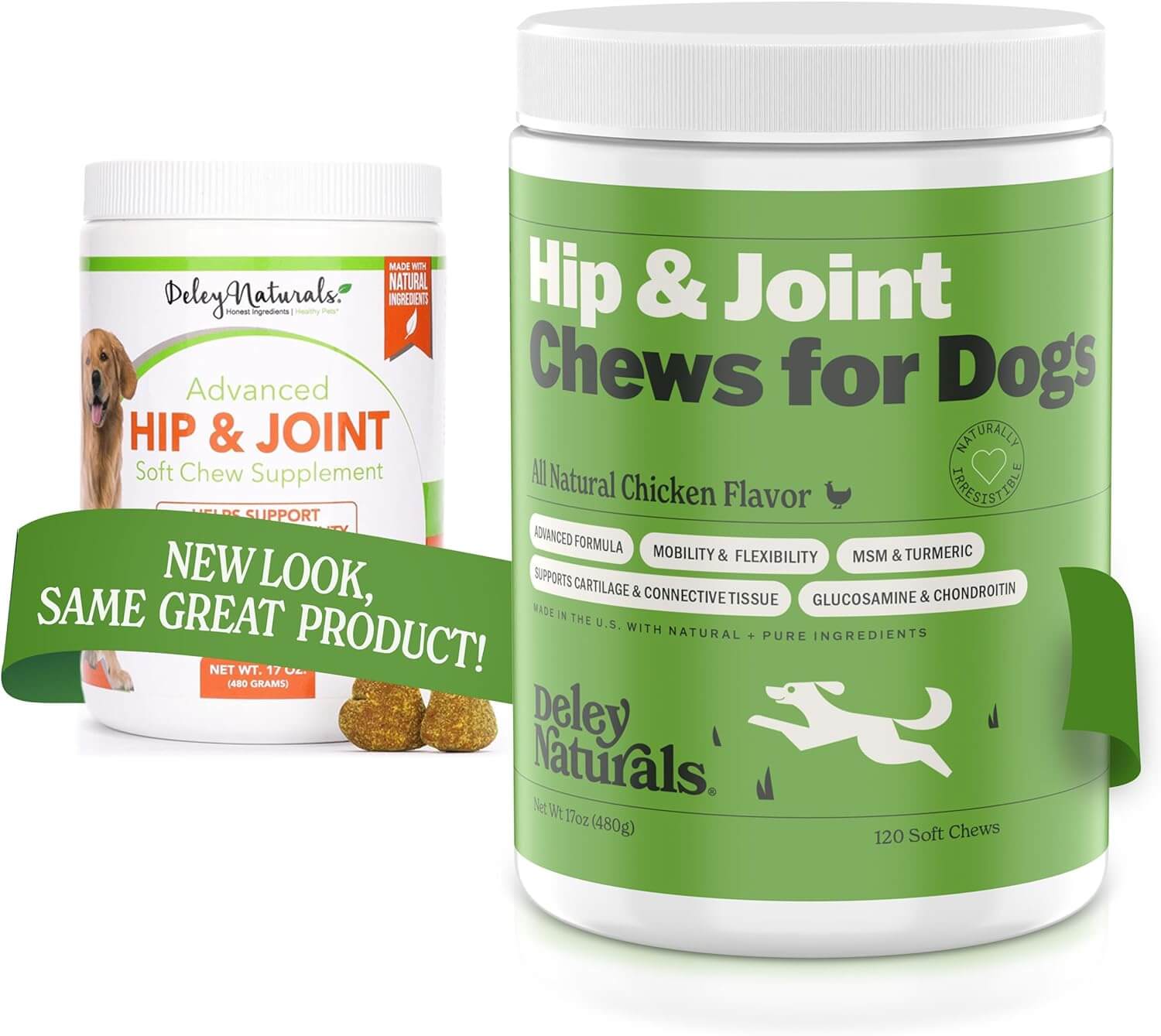 Grain-Free Hip & Joint Soft Chews for Dogs - 480g