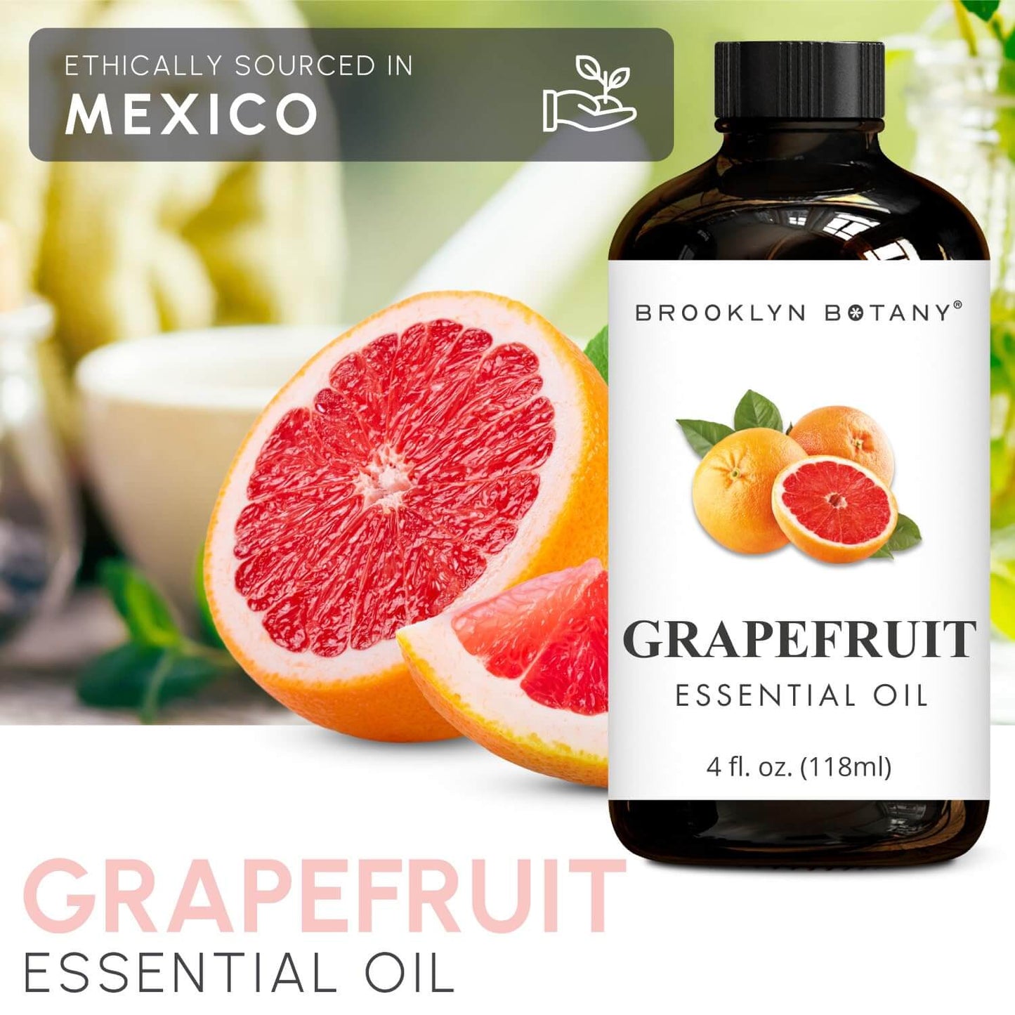 Grapefruit Essential Oil 118ml - Pure & Natural Grade