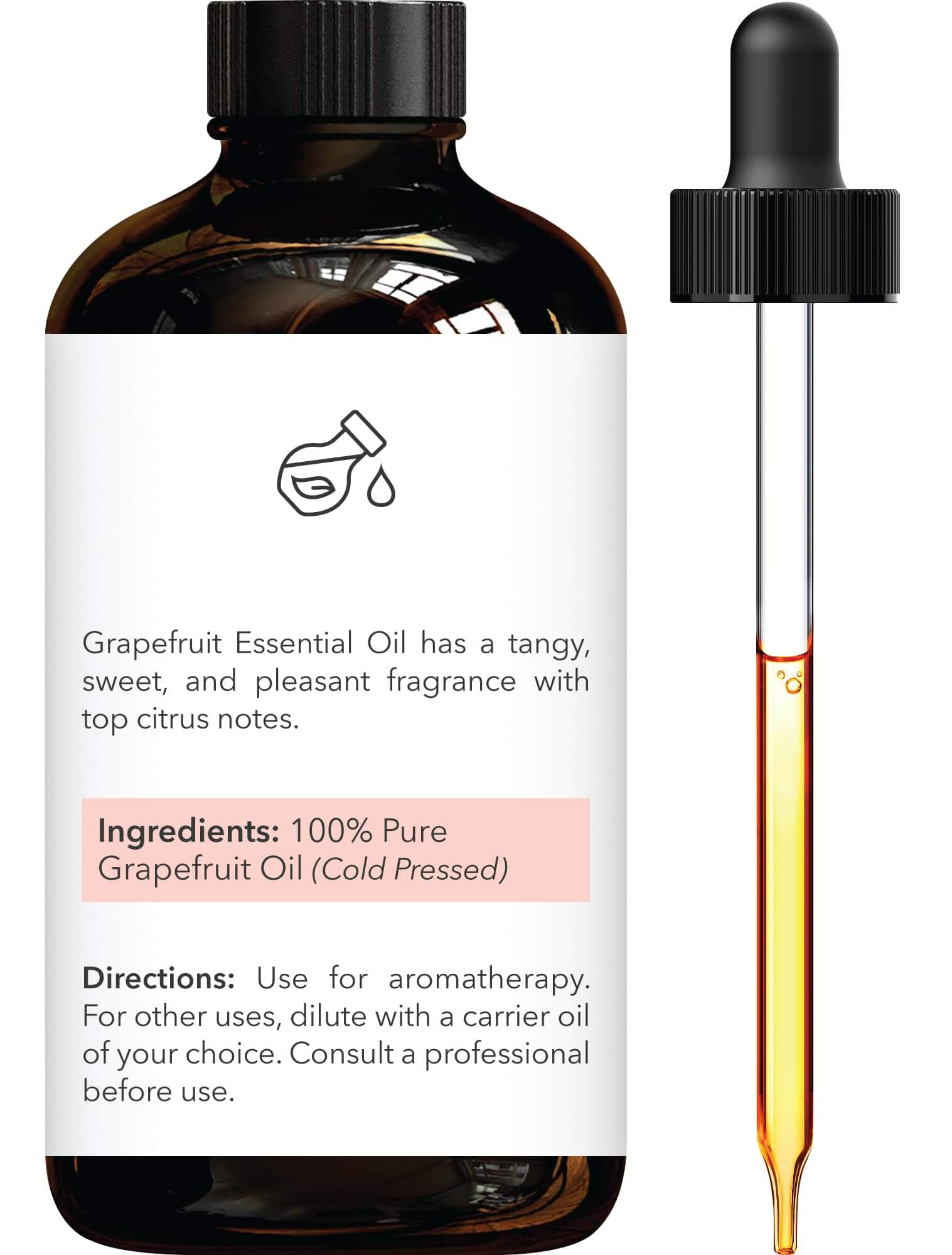 Grapefruit Essential Oil 118ml - Pure & Natural Grade