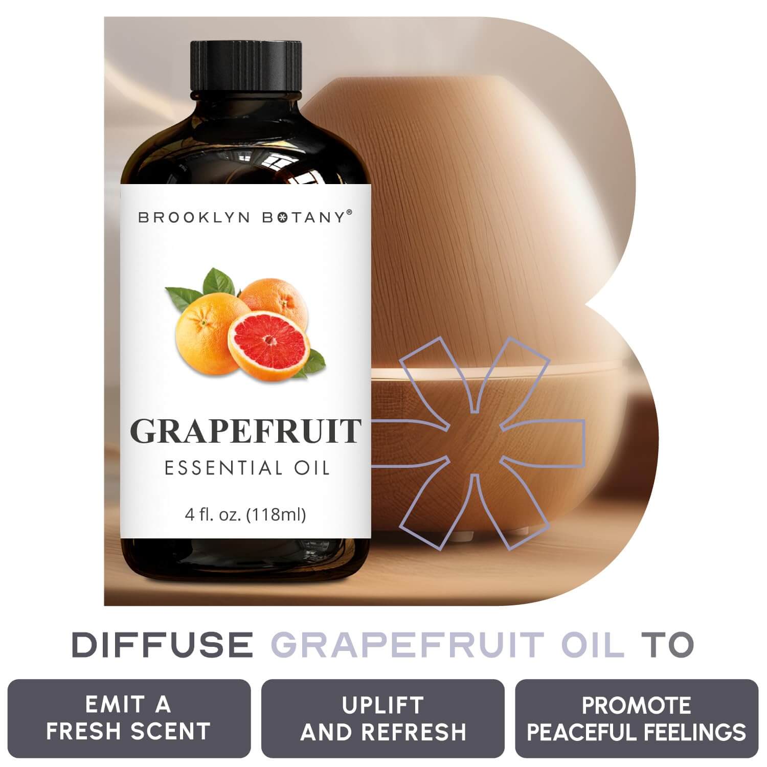 Grapefruit Essential Oil 118ml - Pure & Natural Grade