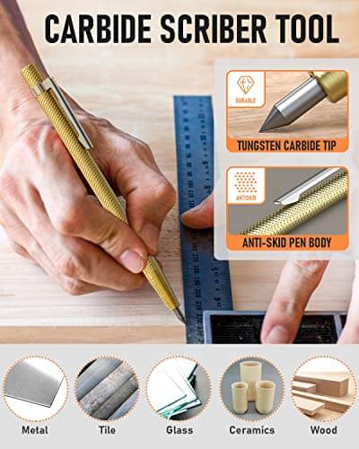Heavy Duty 31-Pc Carpenter Pencil Set with 128 Refills