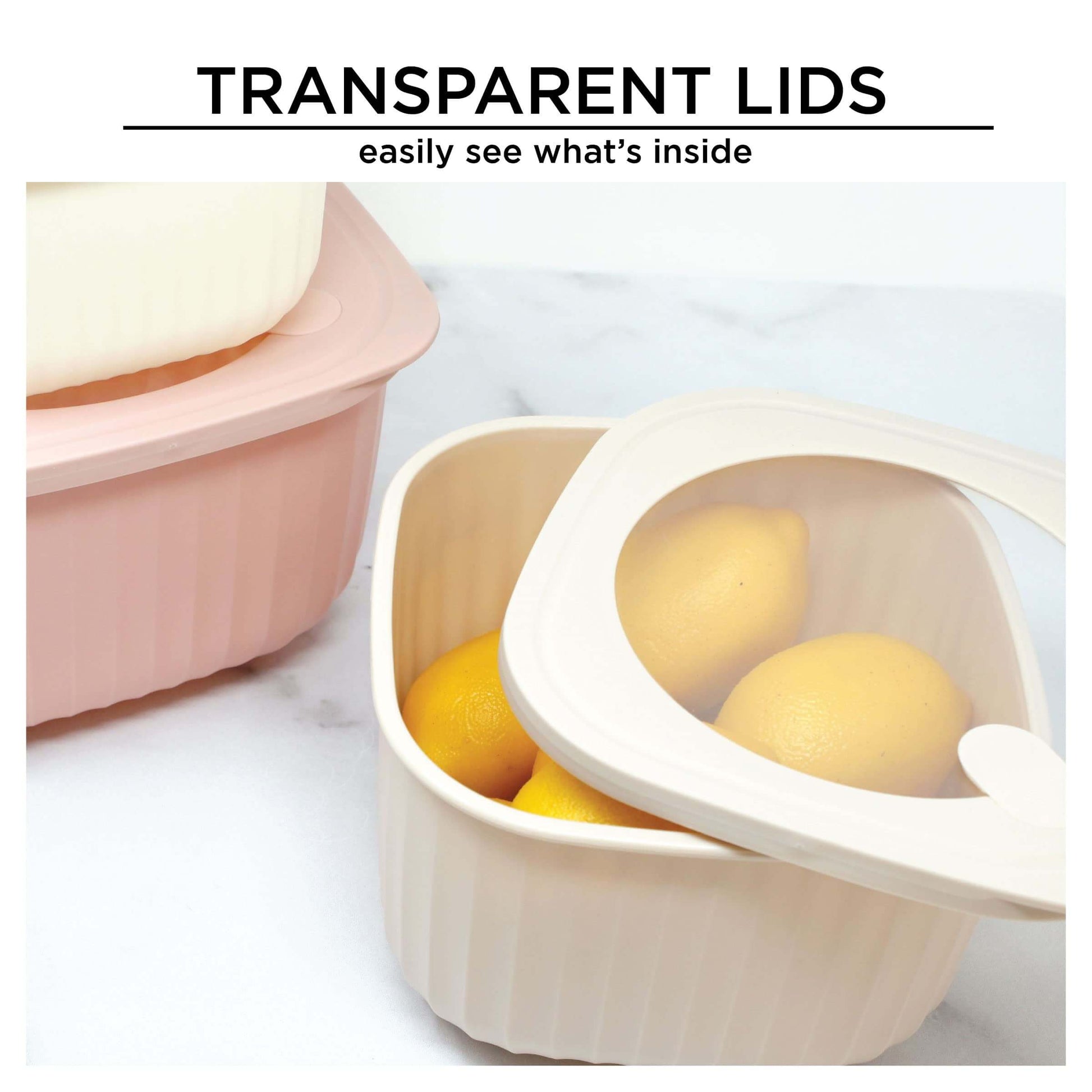 Heavy Duty Mixing Bowls Set 4 Piece - Grey