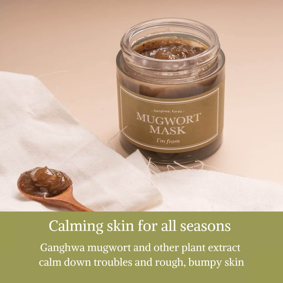 Herbal Healing Korean Mugwort Soothing Mask 3.7 fl oz