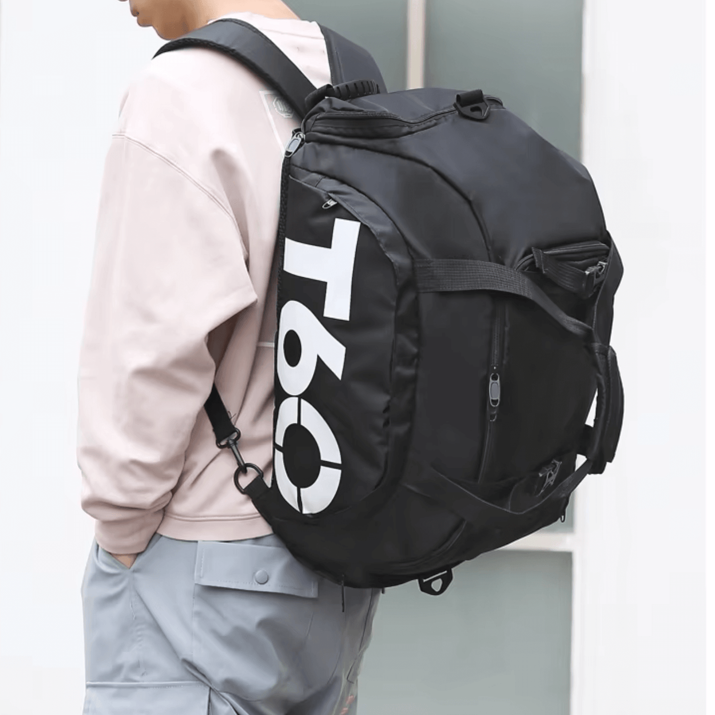 Hydrofoil Waterproof Gym Backpack with Shoe Pocket