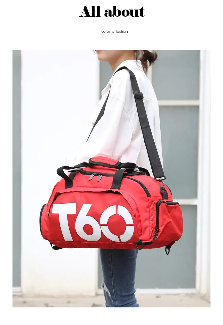 Hydrofoil Waterproof Gym Backpack with Shoe Pocket