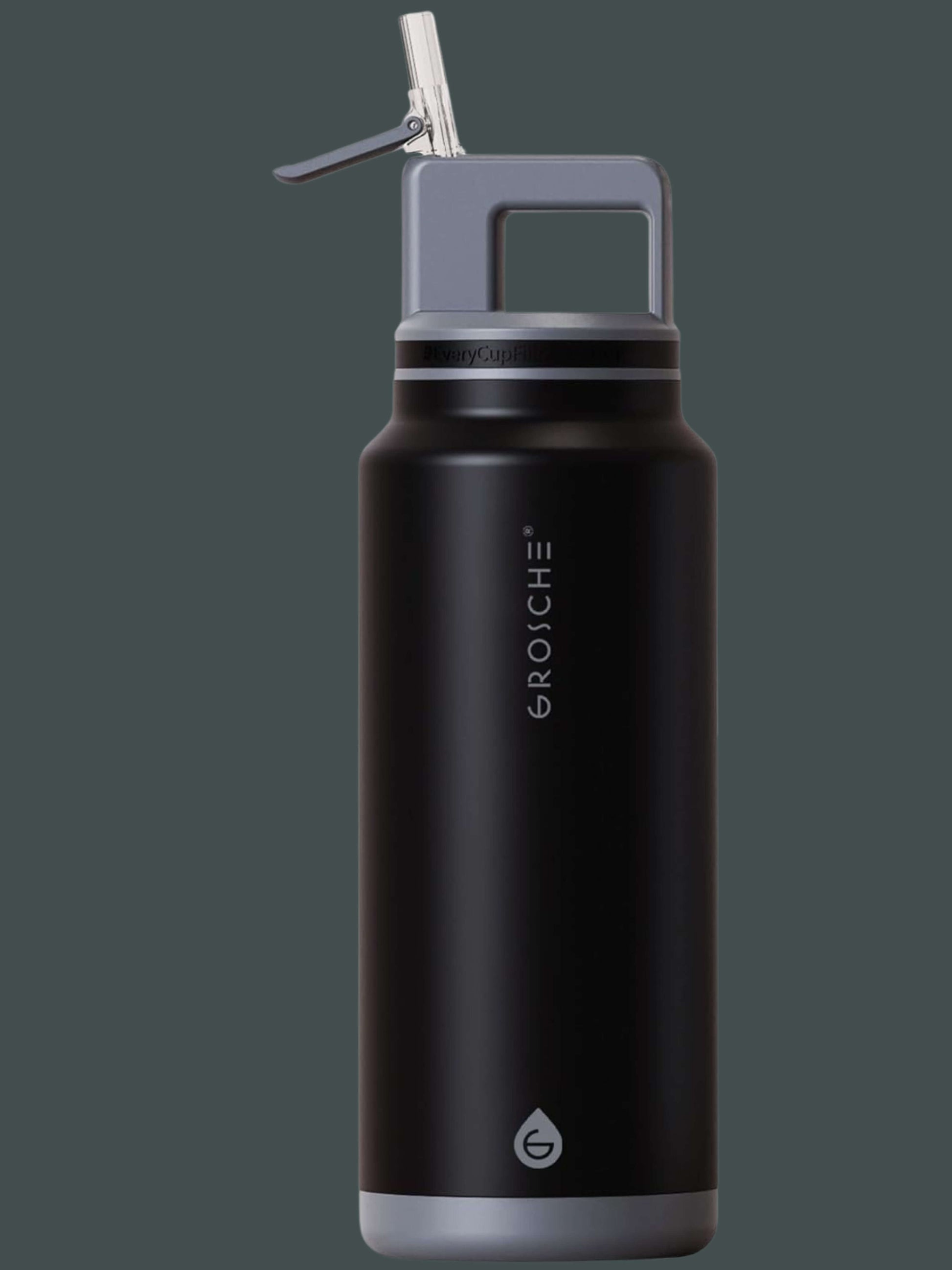 Insulated Stainless Steel Water Bottle with Straw Leakproof
