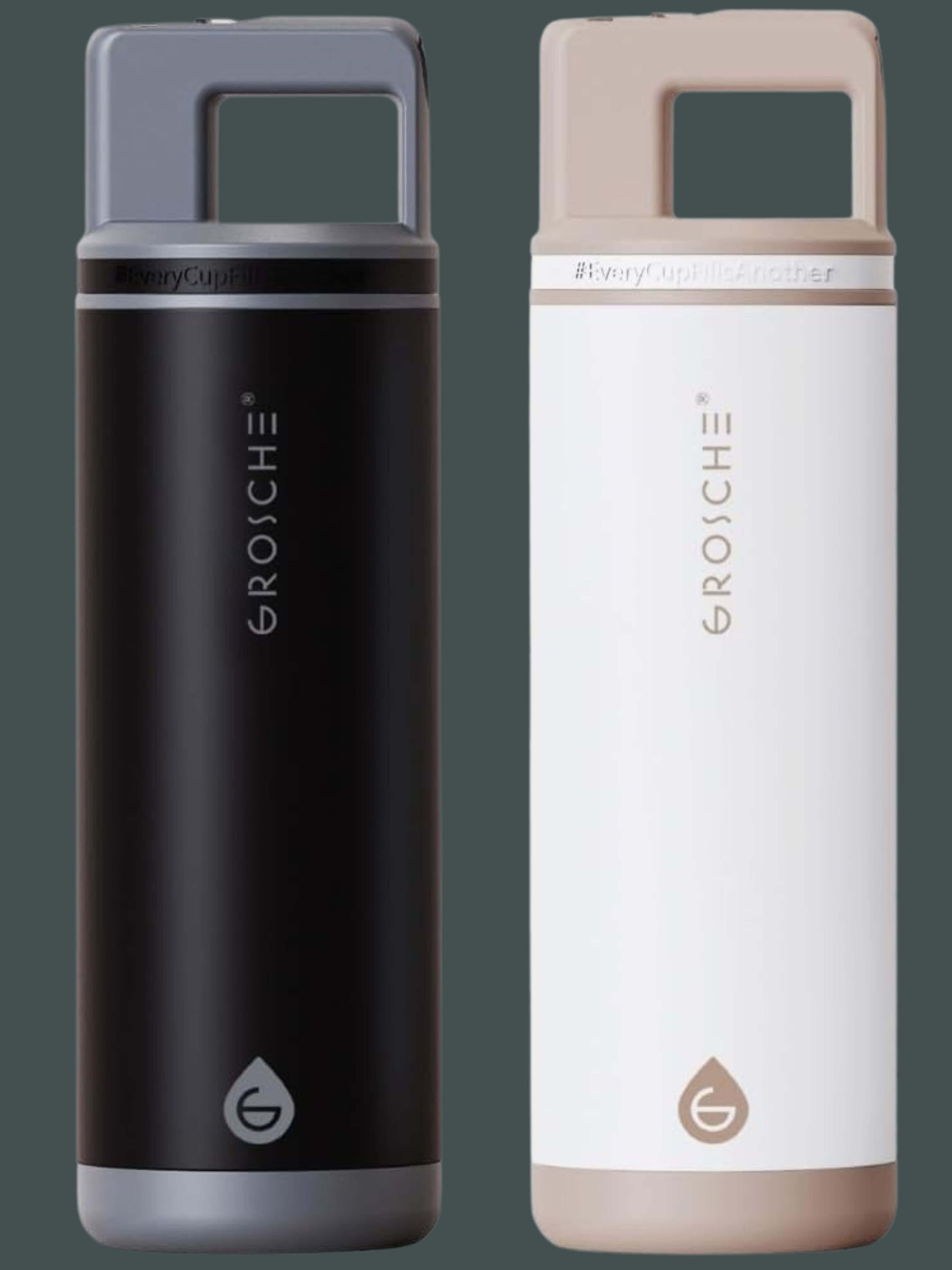 Insulated Stainless Steel Water Bottle with Straw Leakproof