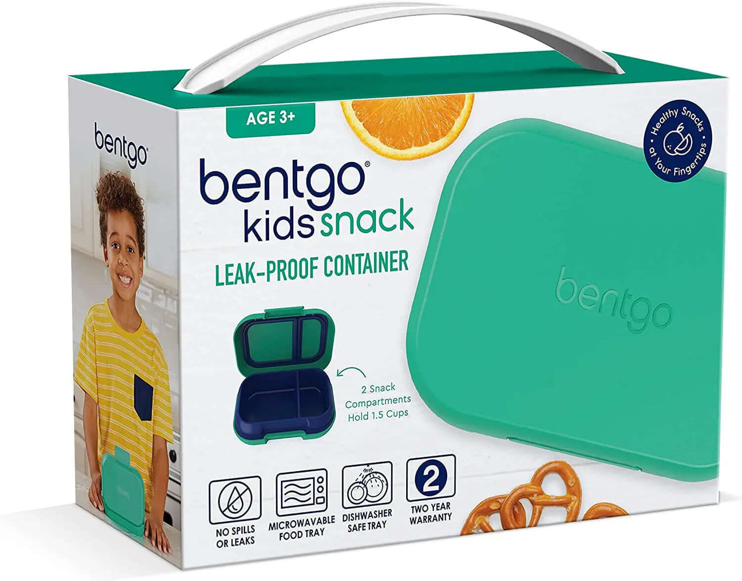 Kids Lunch & Snack Container - Leak-Proof Design