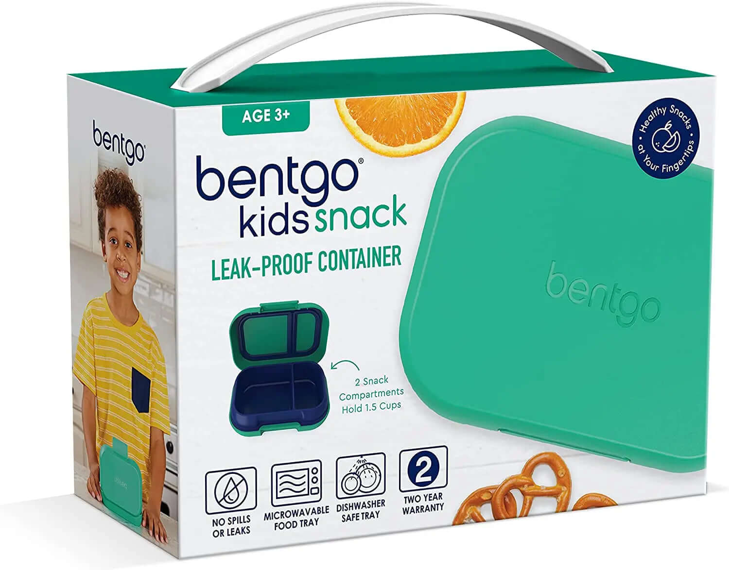 Kids Lunch & Snack Container - Leak-Proof Design