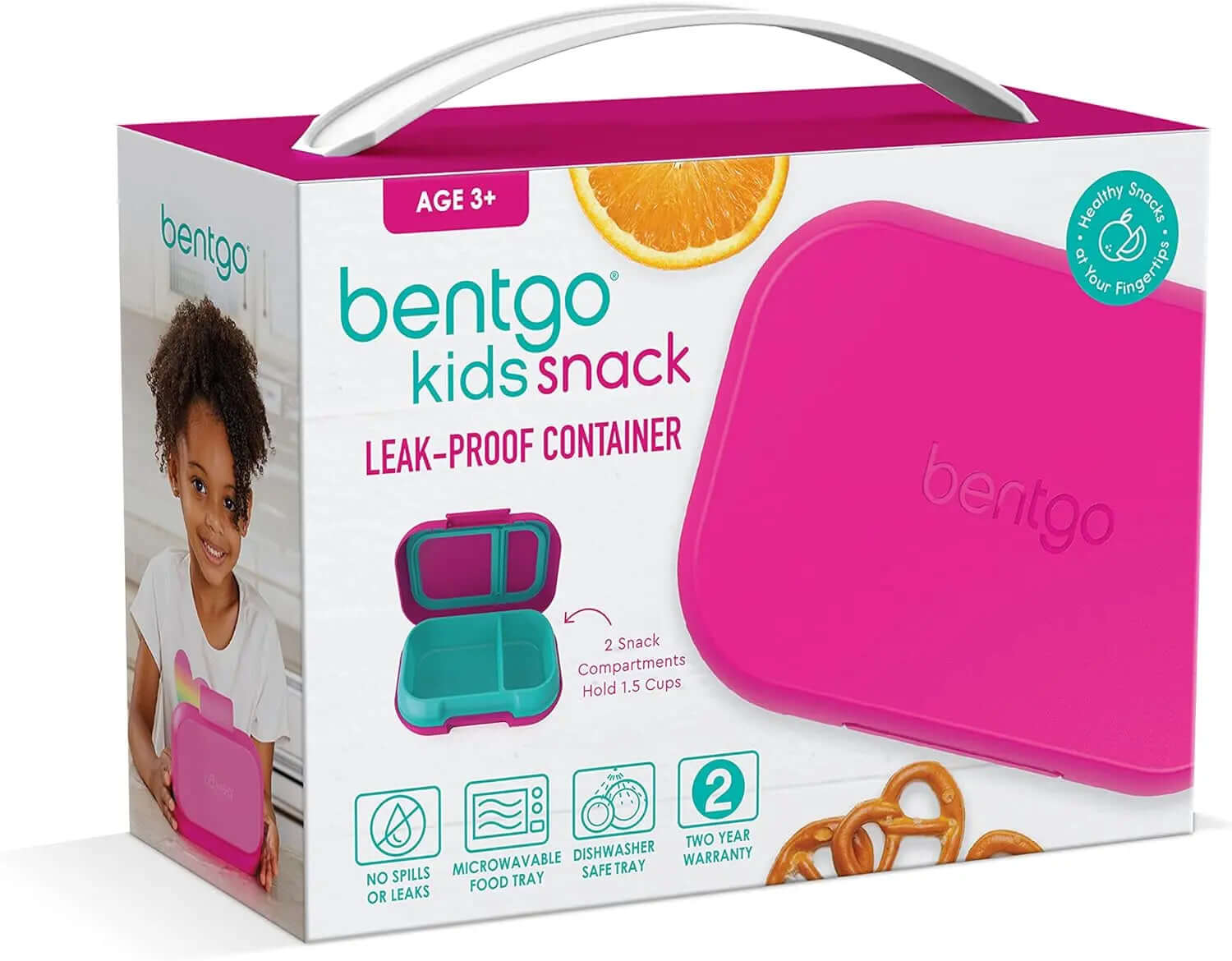 Kids Lunch & Snack Container - Leak-Proof Design
