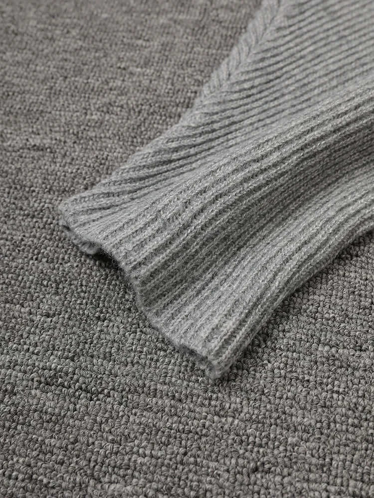 Knitted Shrug Scarf - Stylish Layered Wrap