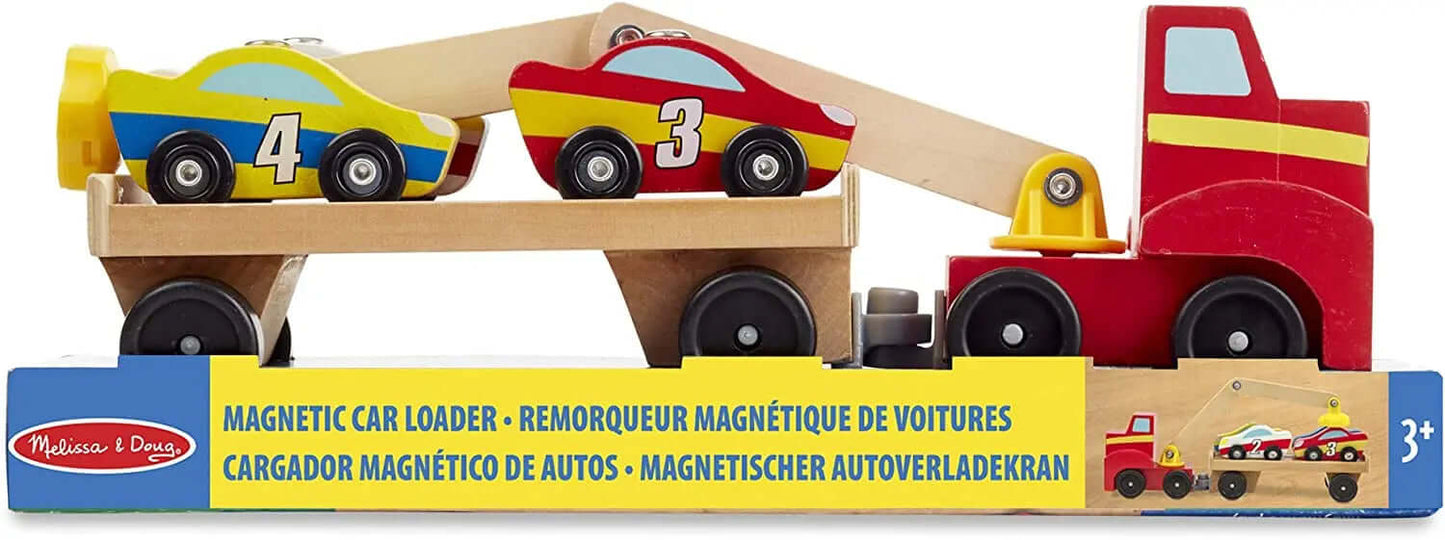 Melissa & Doug Magnetic Car Loader Set | GreenLifeHuman Emporium