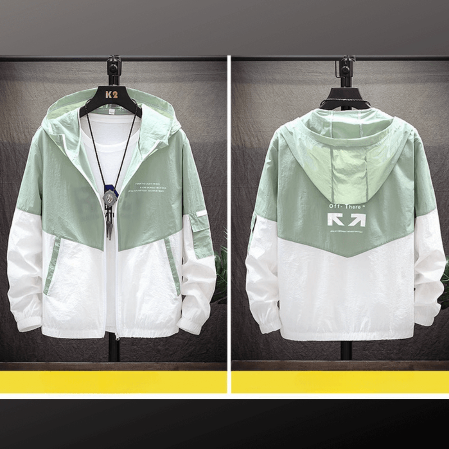 Mens Lightweight Summer Jacket - Casual Outerwear