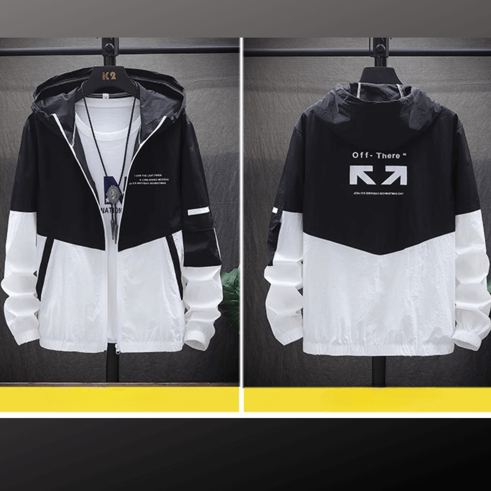 Mens Lightweight Summer Jacket - Casual Outerwear