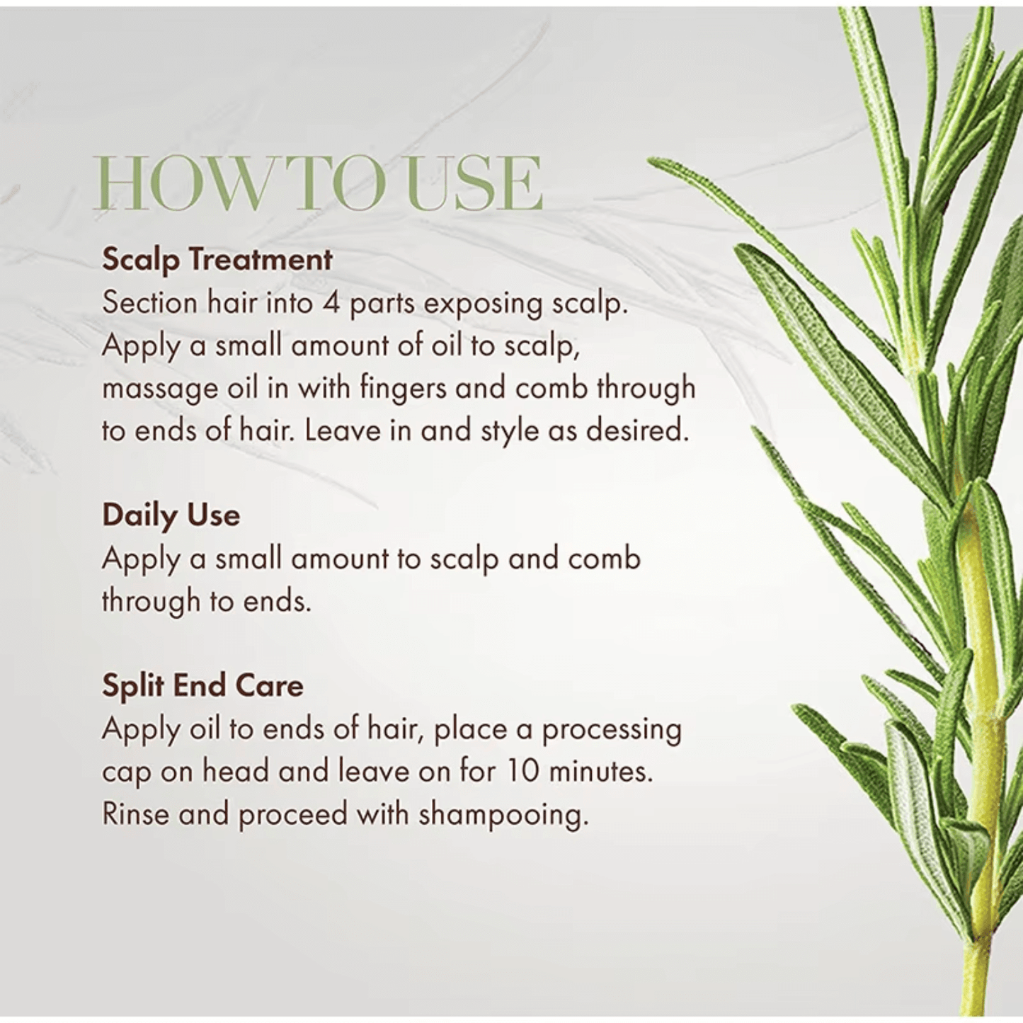 Mielle Organic Hair Growth Oil - Rosemary Mint 59ml