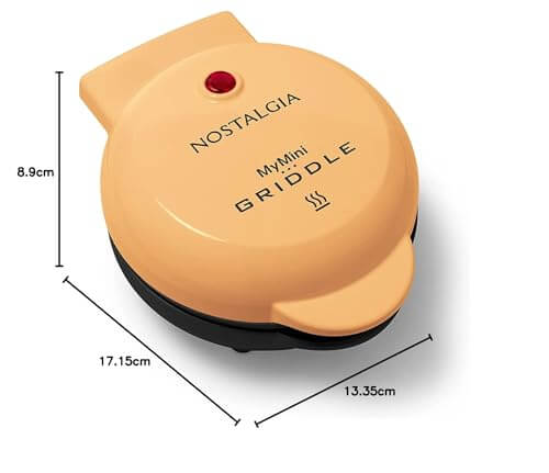 Mini Electric Griddle Nonstick & Keto-Friendly Meals