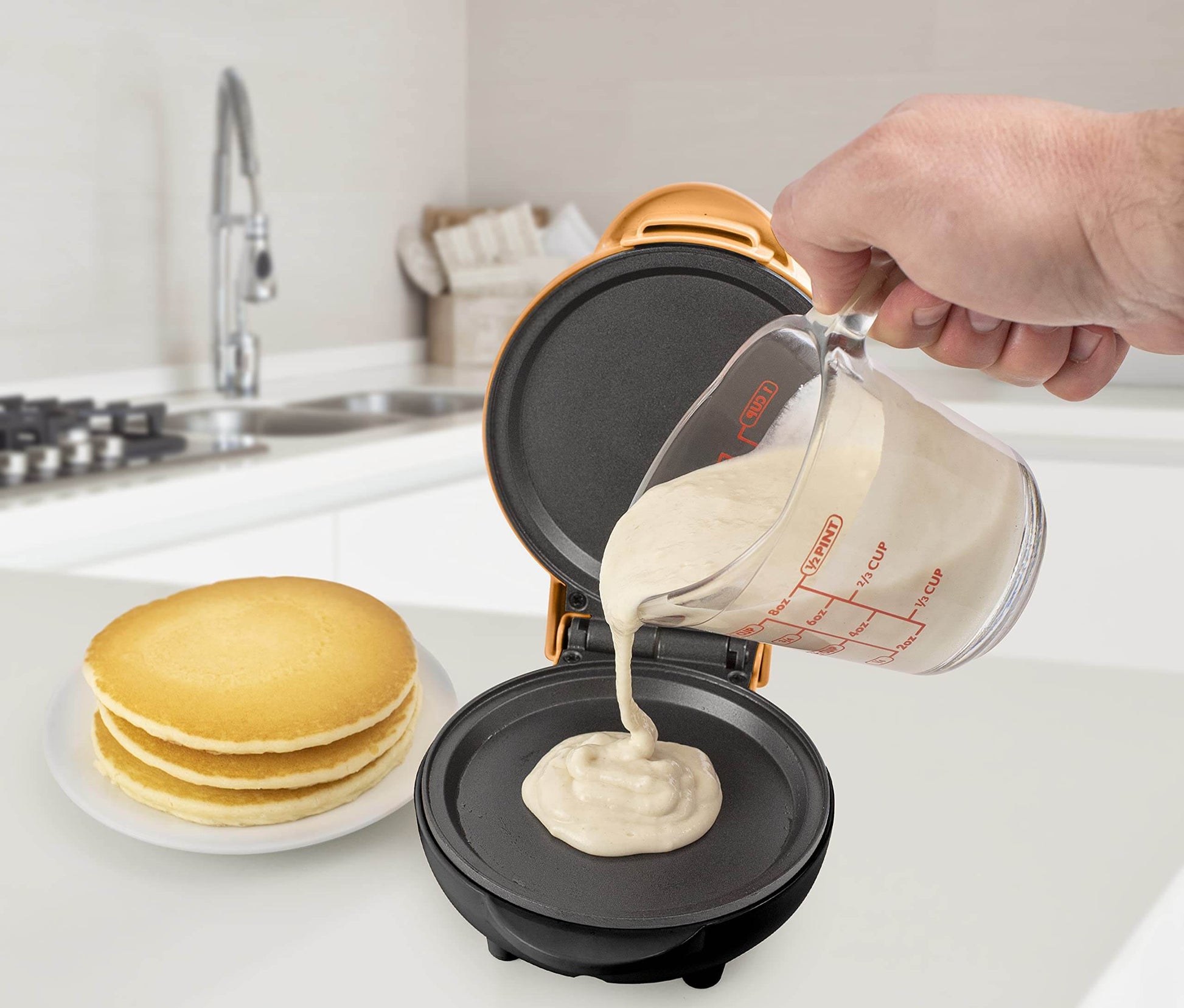 Mini Electric Griddle Nonstick & Keto-Friendly Meals