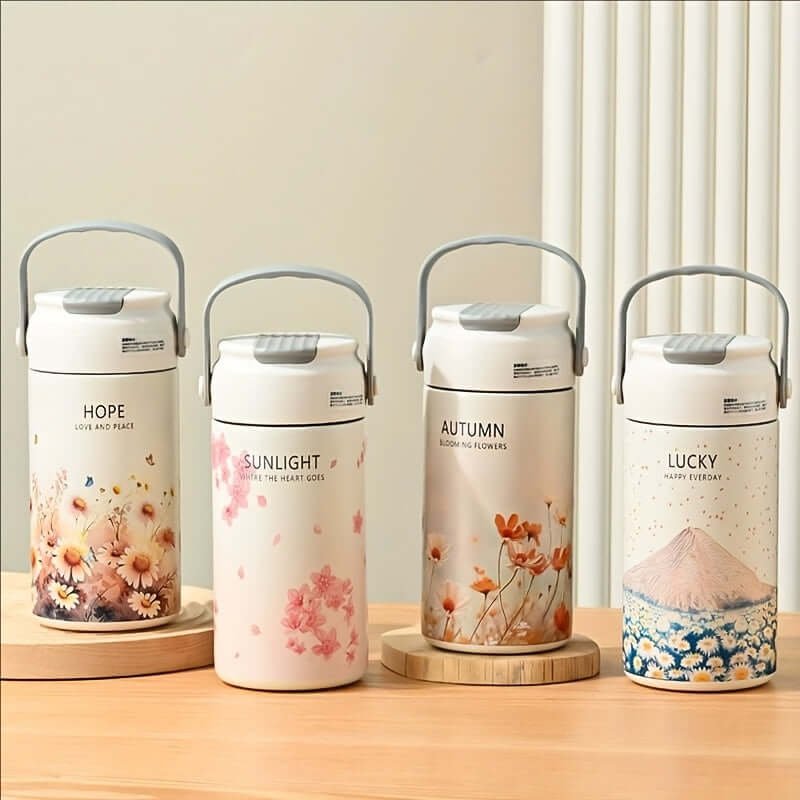 Mountain Blossom 25oz Insulated Tea & Water Tumbler
