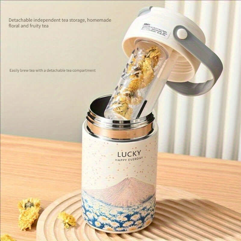 Mountain Blossom 25oz Insulated Tea & Water Tumbler