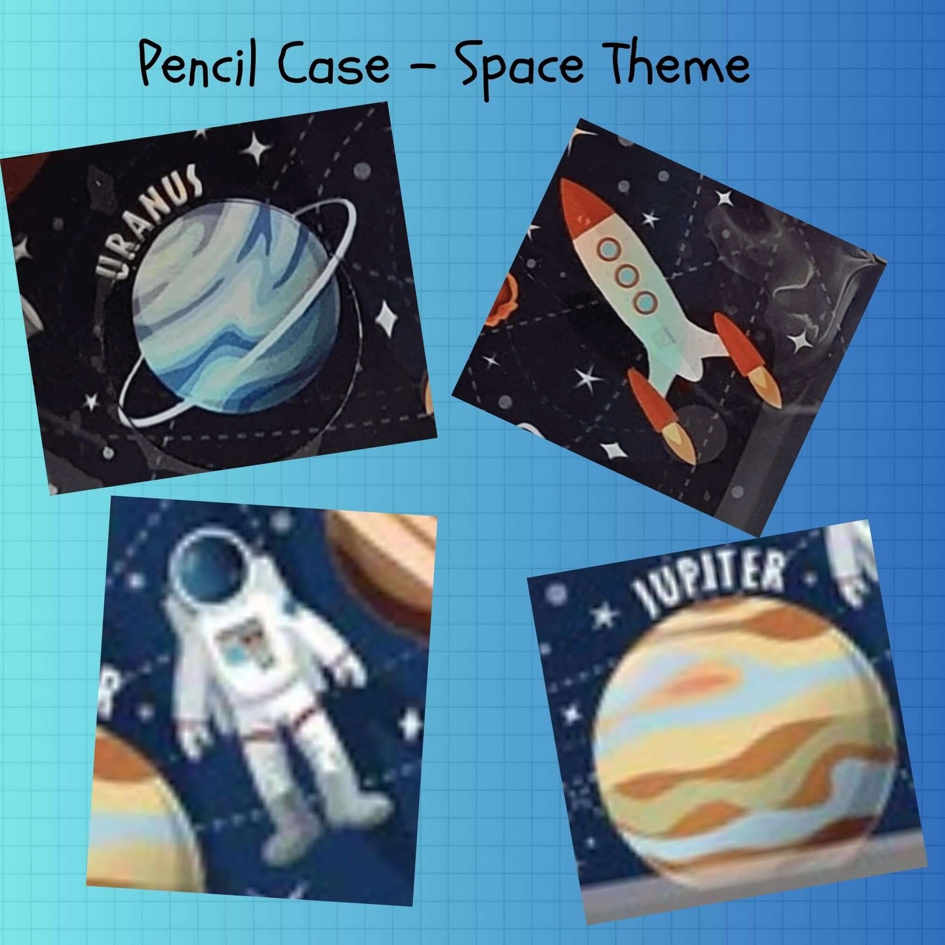 Multi-Function Pencil Case with Calculator & Sharpener-Space