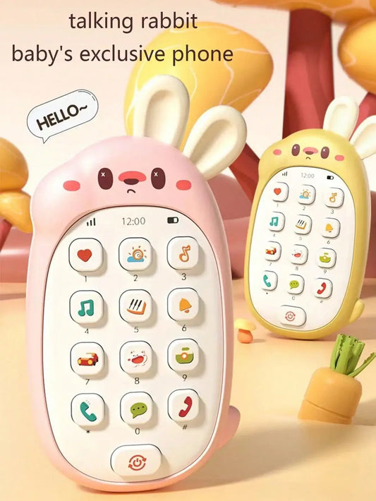 Musical Baby Phone Toy Early Learning & Puzzle Fun