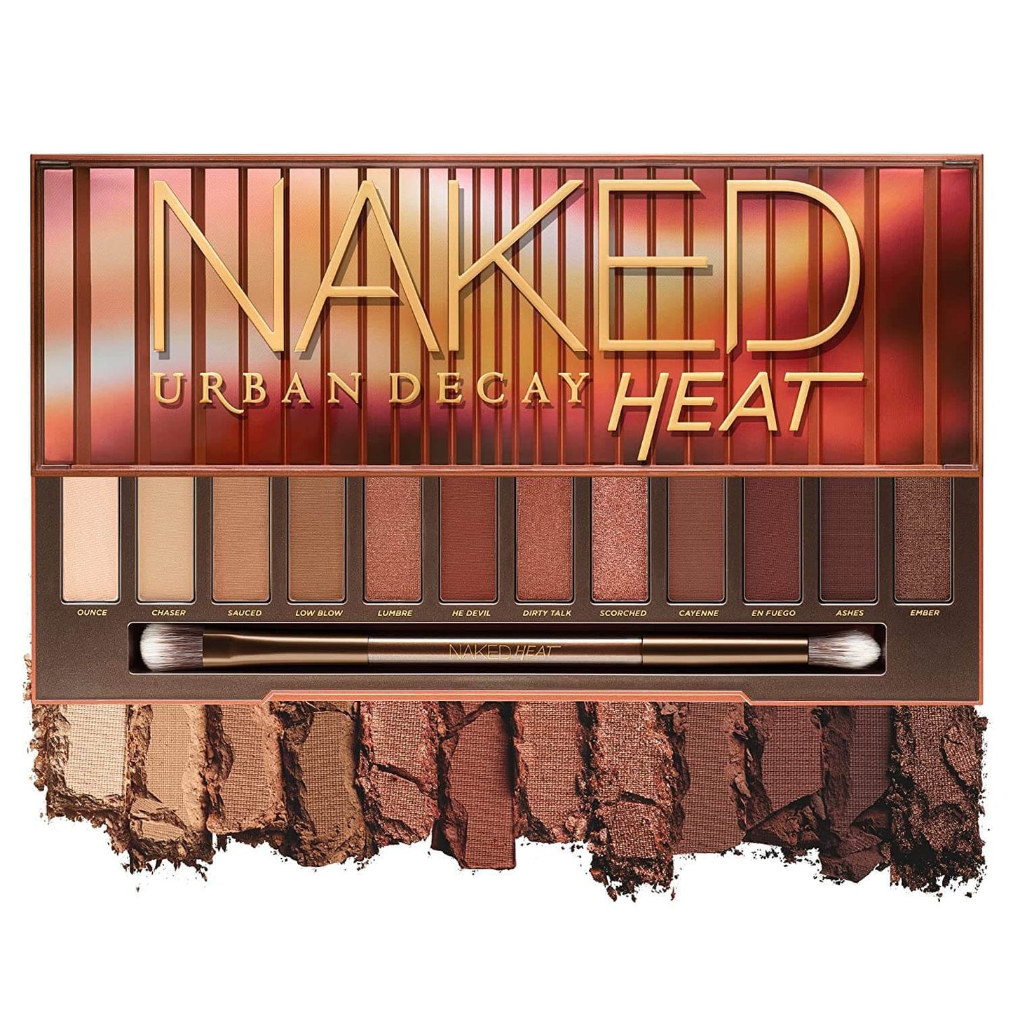 Naked Heat Eyeshadow Palette 12 Copper Matte - Vegan