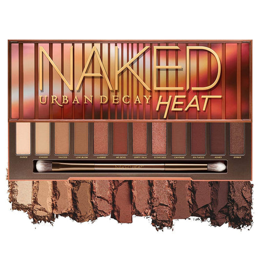 Naked Heat Eyeshadow Palette 12 Copper Matte - Vegan