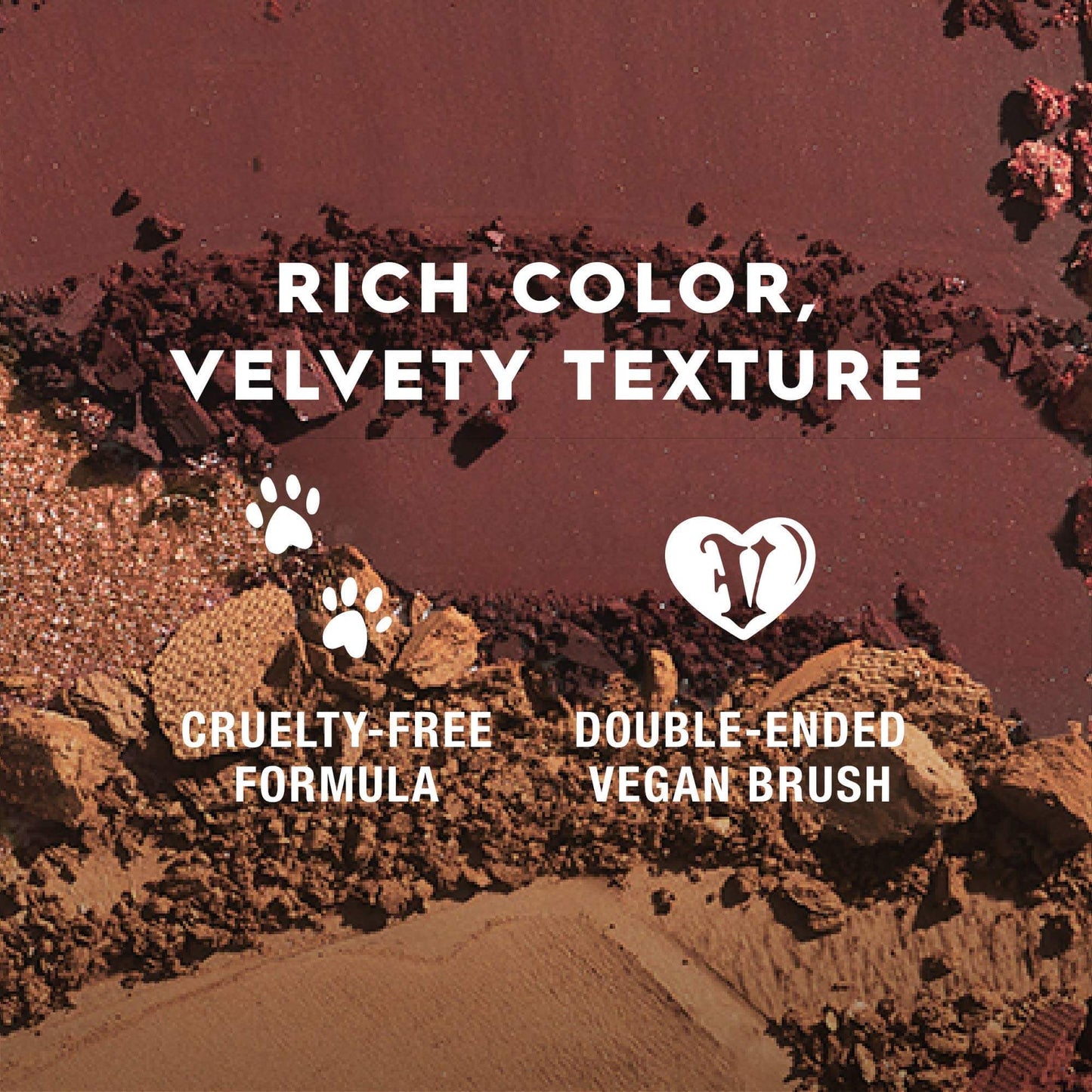 Naked Heat Eyeshadow Palette 12 Copper Matte - Vegan