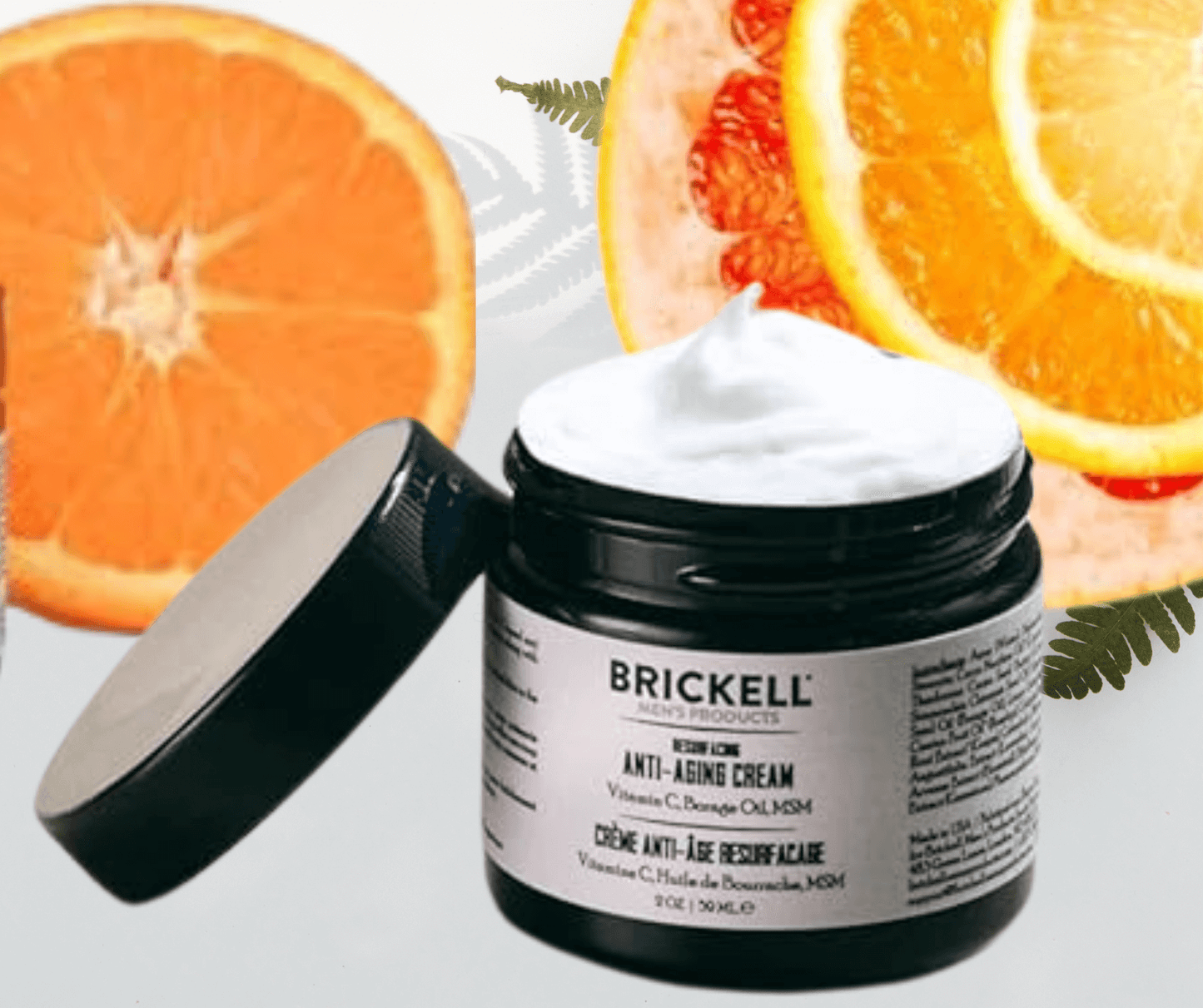 Natural & Organic Mens Vitamin C Anti-Aging Face Cream