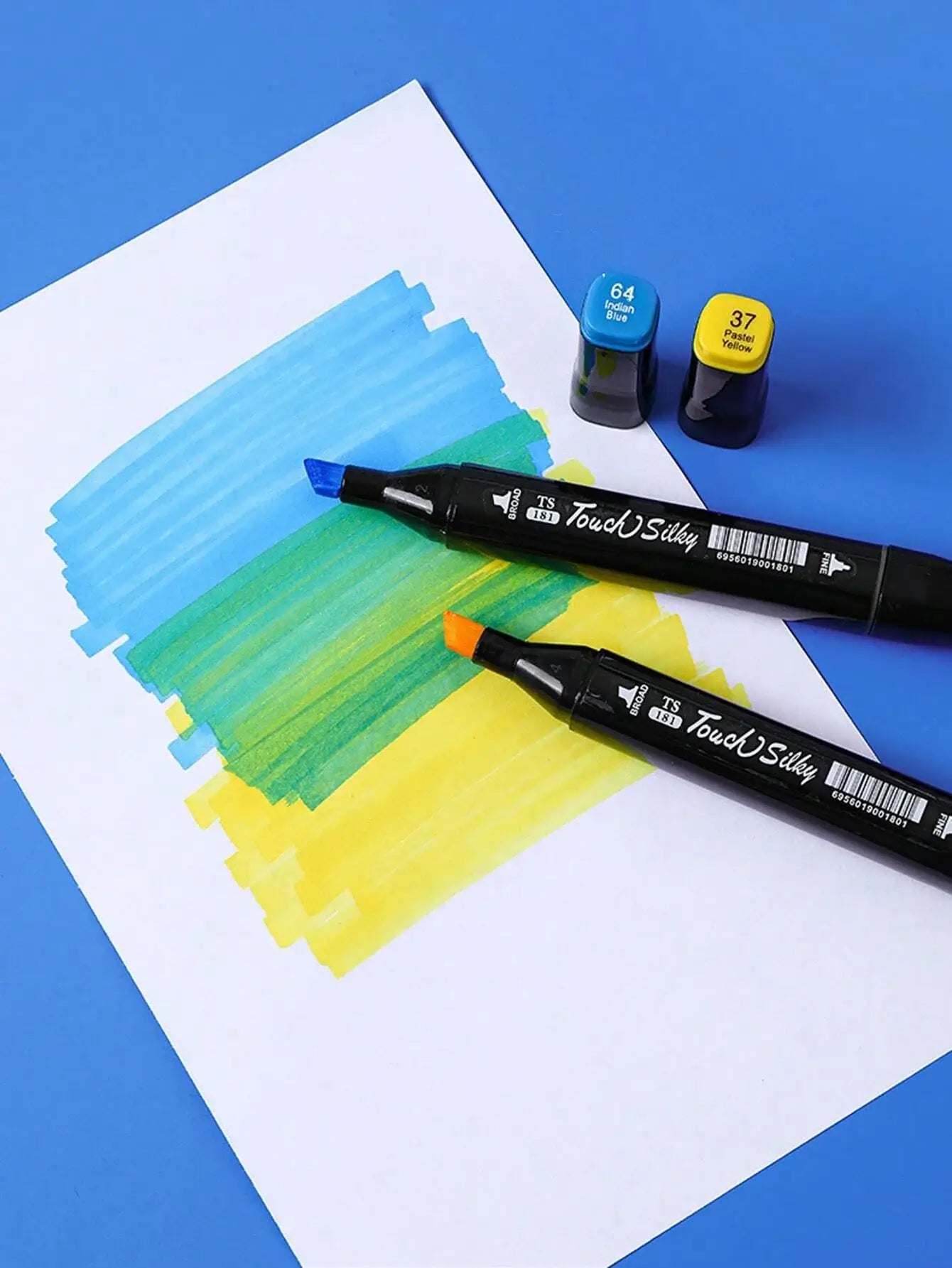 Oil-Based Dual-Tip Marker Set - Waterproof 24-168 pcs