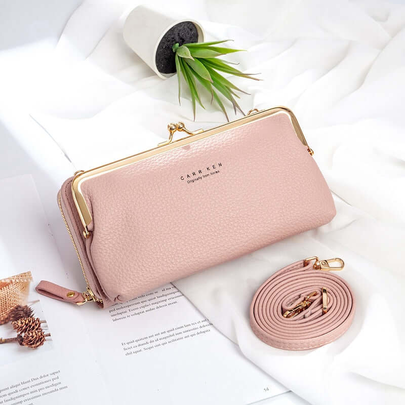 PU Leather Small Crossbody Bag for Women