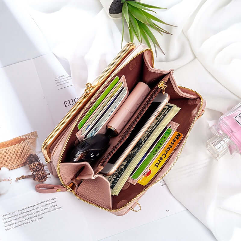PU Leather Small Crossbody Bag for Women
