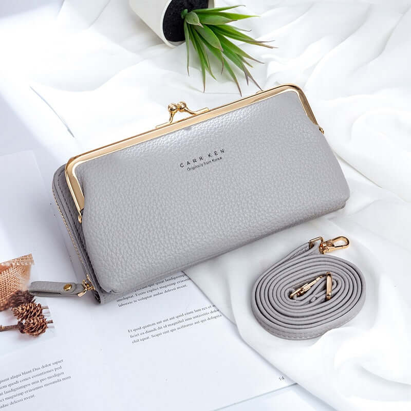 PU Leather Small Crossbody Bag for Women