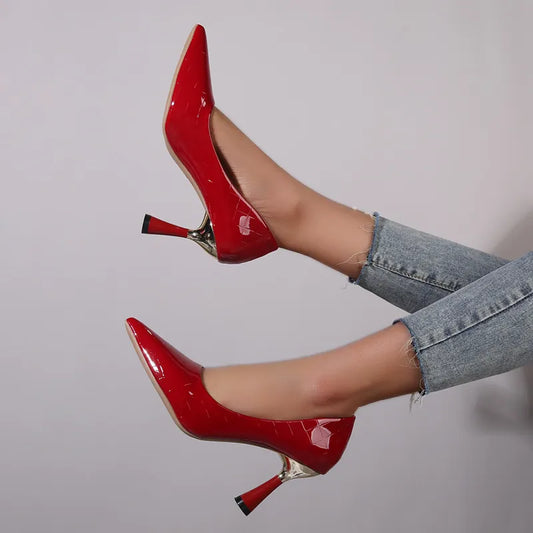 Timeless Trend: Plaid Classic High Heel Fashion Shoes | GreenLifeHuman Emporium