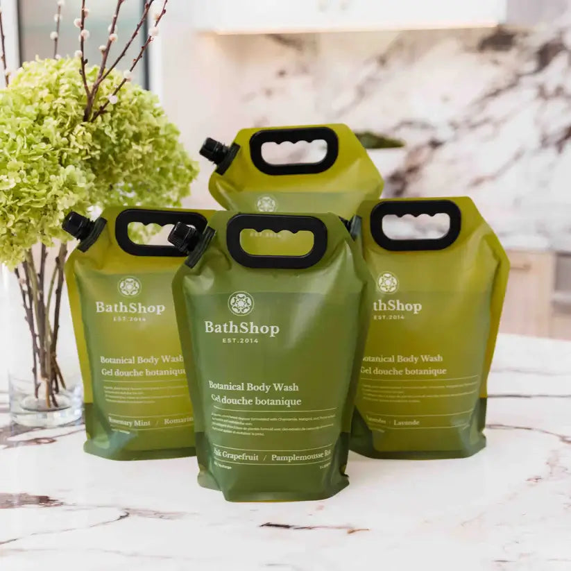 Plant Based Body Wash Refill 2L Set of 4 - Eco Pack