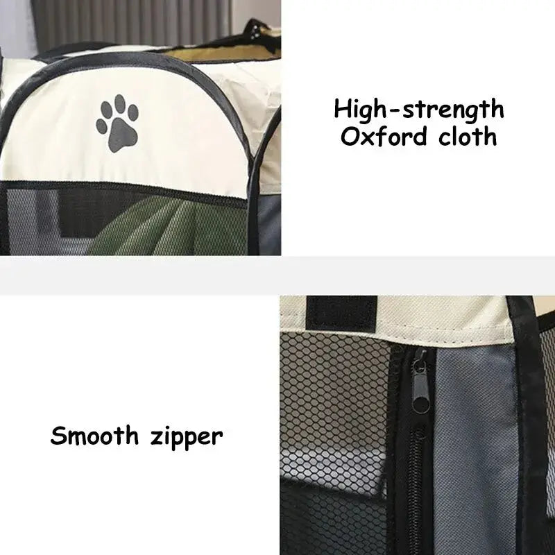 Portable Foldable Pet Tent Kennel for Dogs & Cats