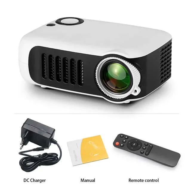 Portable Mini Projector 4K Support for Gaming & HD Movies