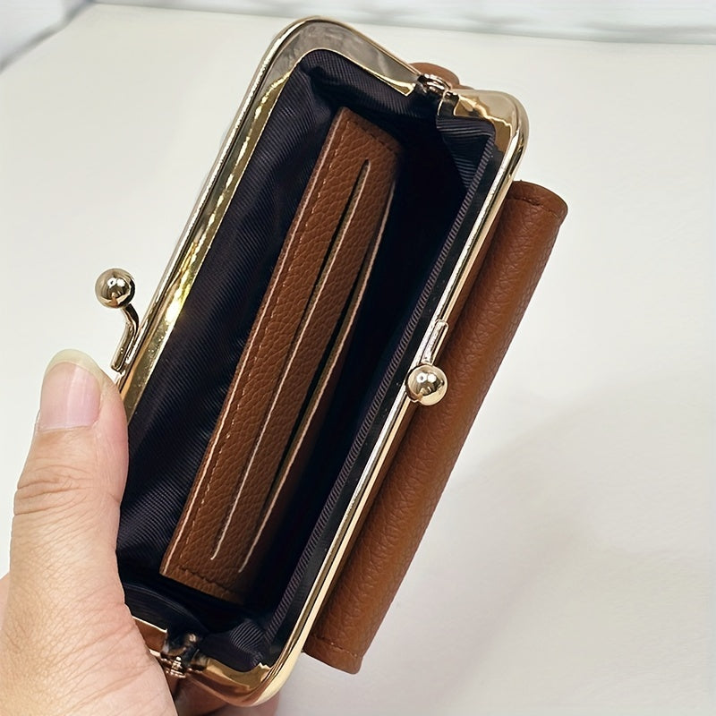 Retro Western Mini Coin Purse Compact & Portable