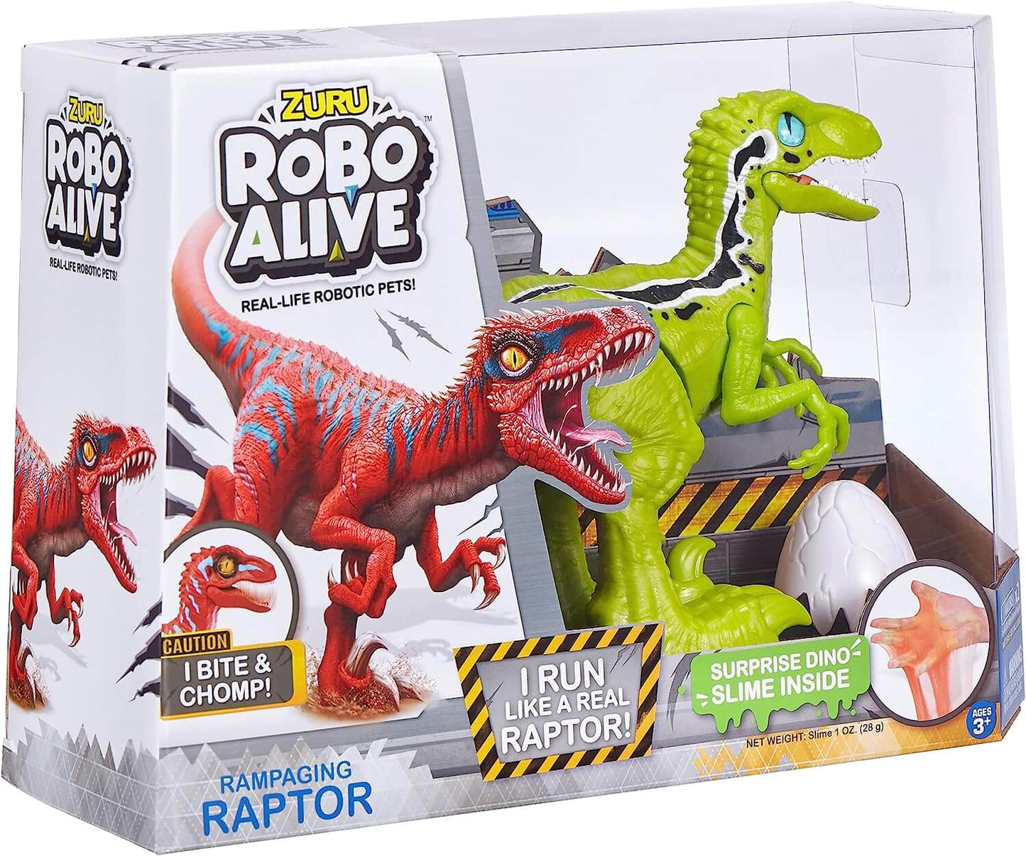 Robo Alive Rampaging Raptor Dinosaur Toy 