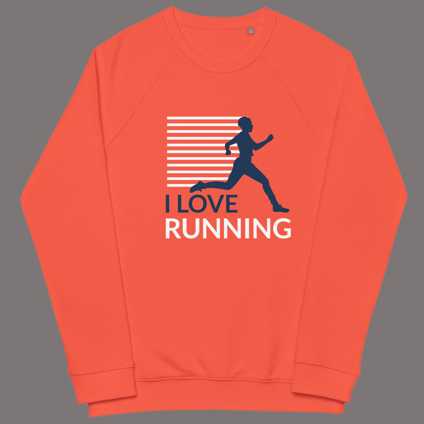 Runners Spirit Cozy Organic Unisex Cotton Sweatshirt
