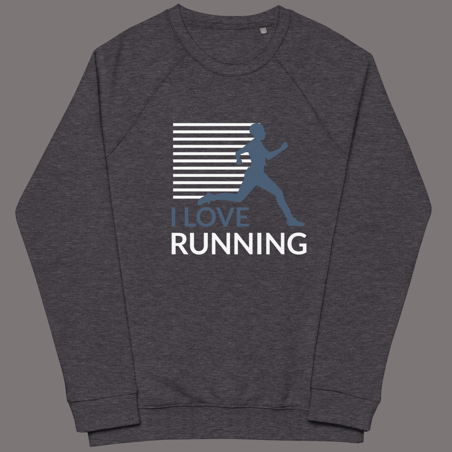 Runners Spirit Cozy Organic Unisex Cotton Sweatshirt