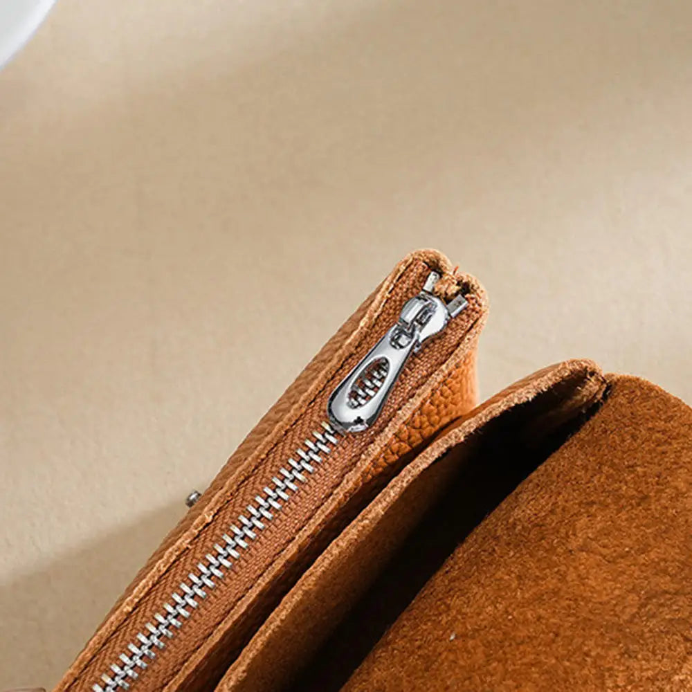 Genuine Leather Small Wallet Card Holder & Coin Purse | GreenLifeHuman Emporium