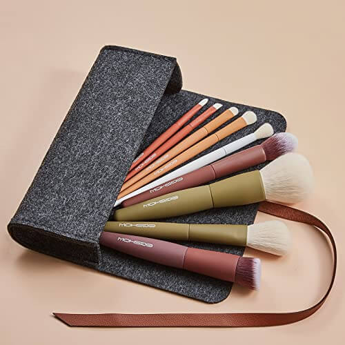 Sideshow Premium Makeup Brush Set - Foundation & Eyes