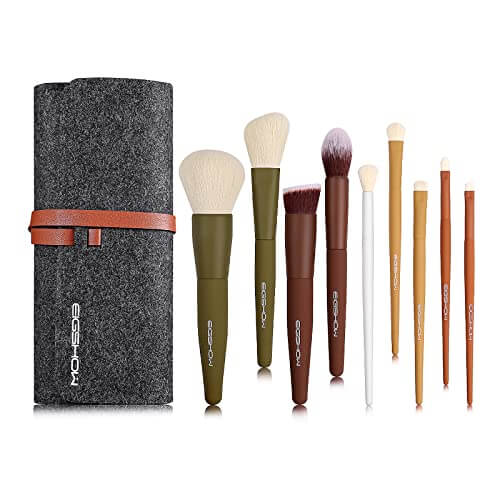 Sideshow Premium Makeup Brush Set - Foundation & Eyes