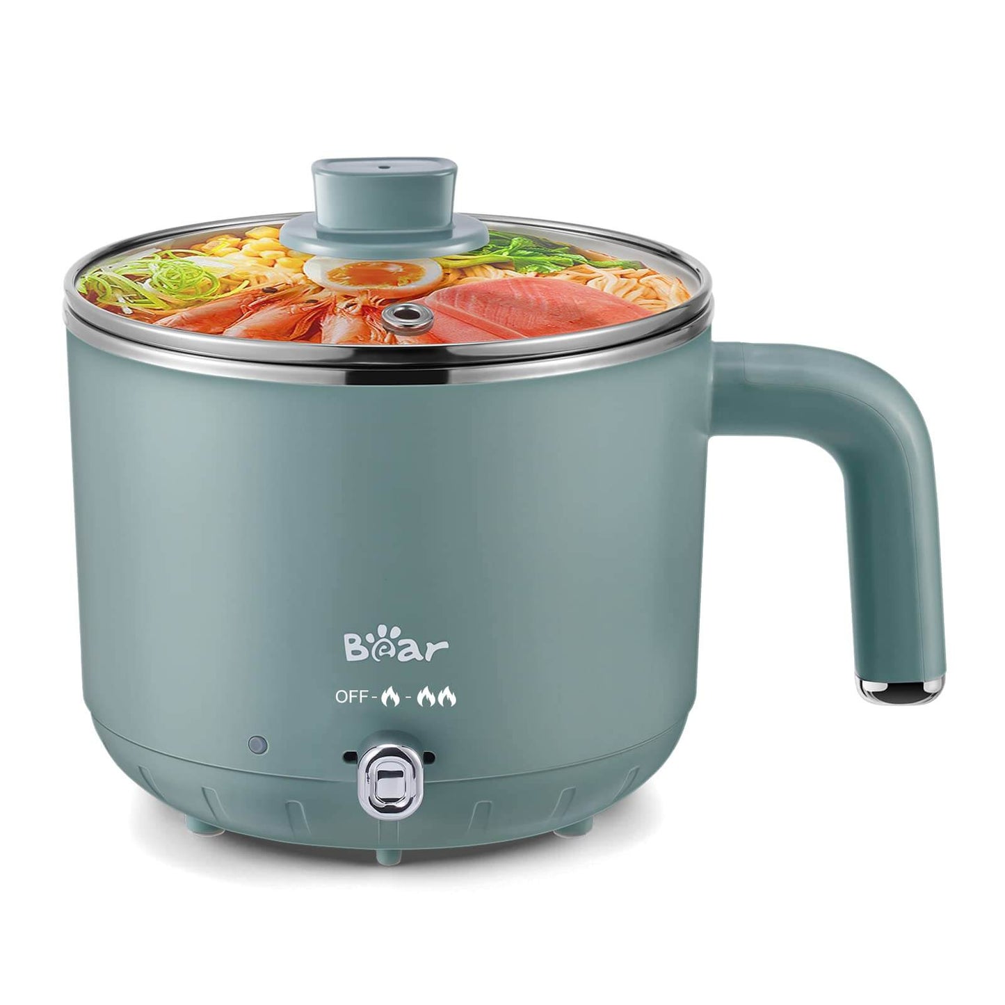 Smart Cooking Bear Electric Pot with Boil-Dry Protection