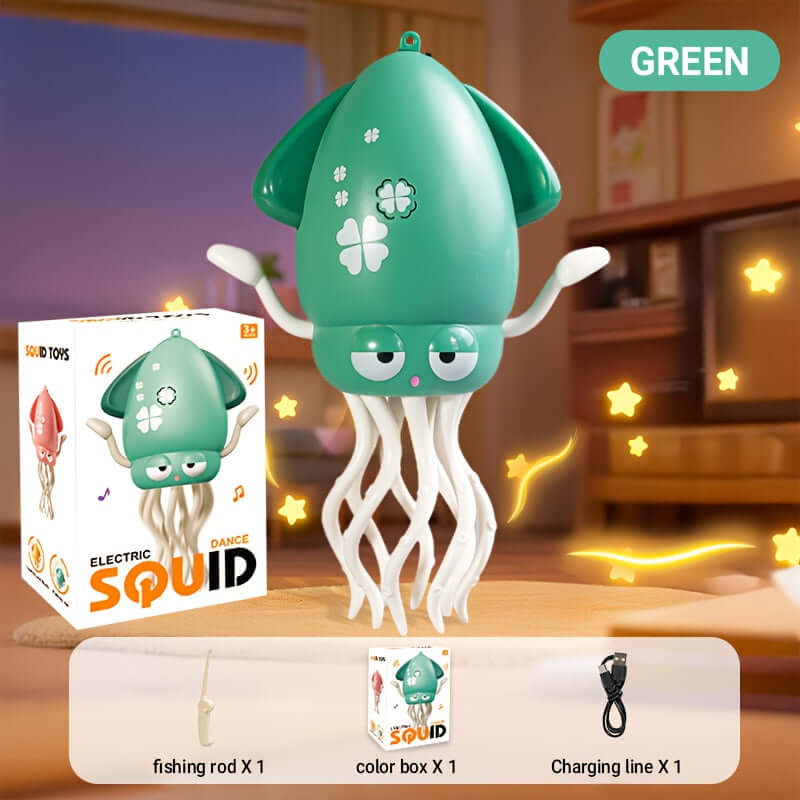 Squid Squad Dancing Squid Toy for Party Fun