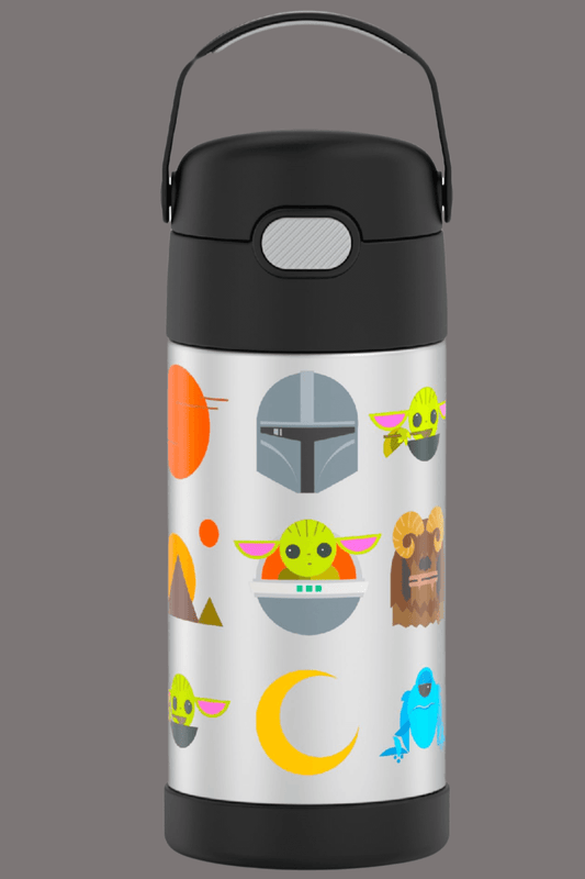 Star Wars Mandalorian 12oz Insulated Kids Bottle