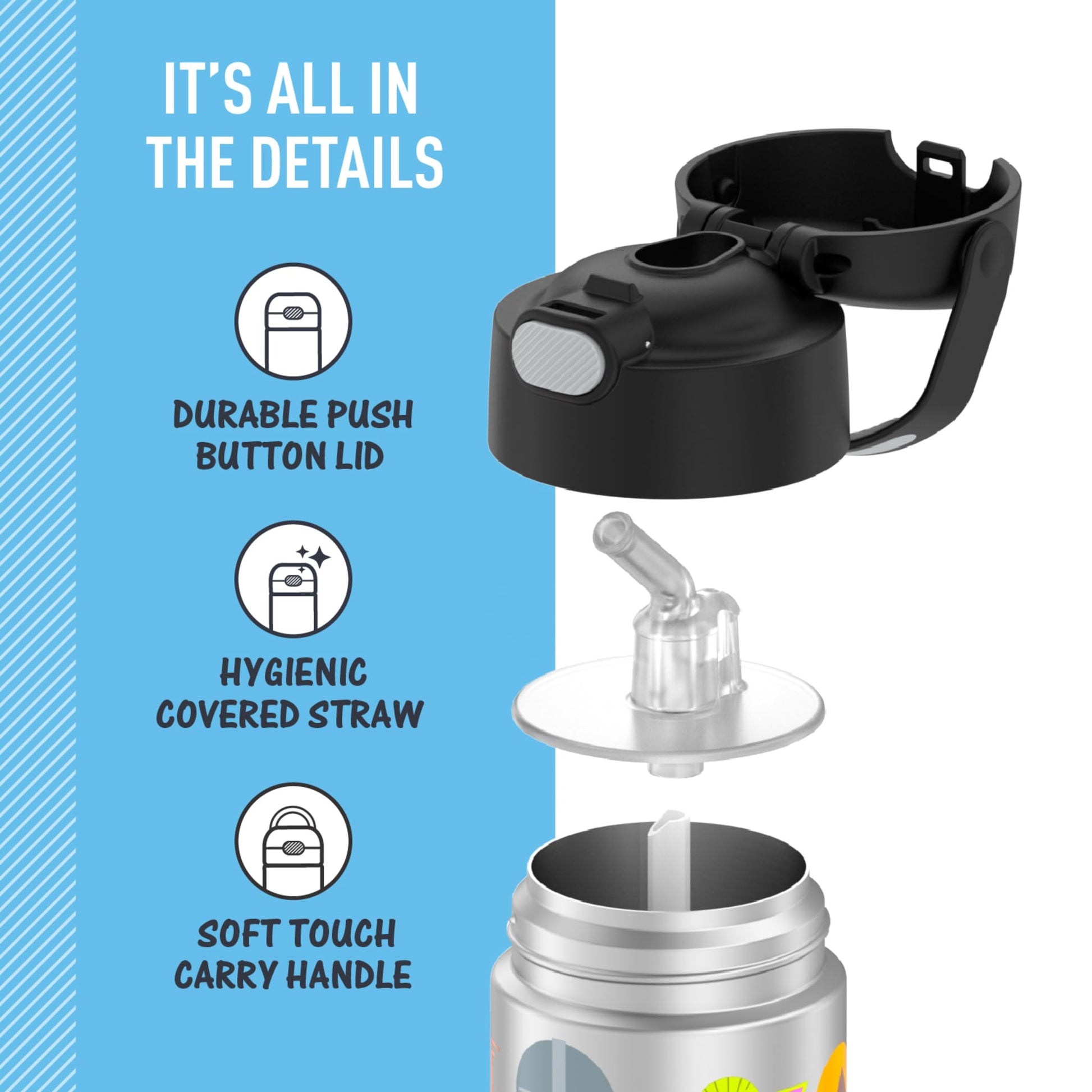 Star Wars Mandalorian 12oz Insulated Kids Bottle